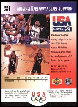 1996 Upper Deck USA
